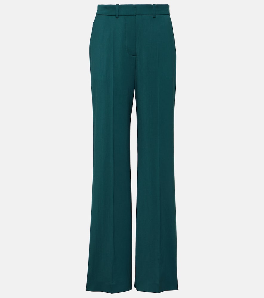 Morissey mid-rise wool straight pants