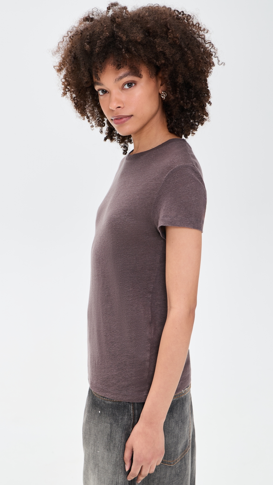 Linen Tee Mocha