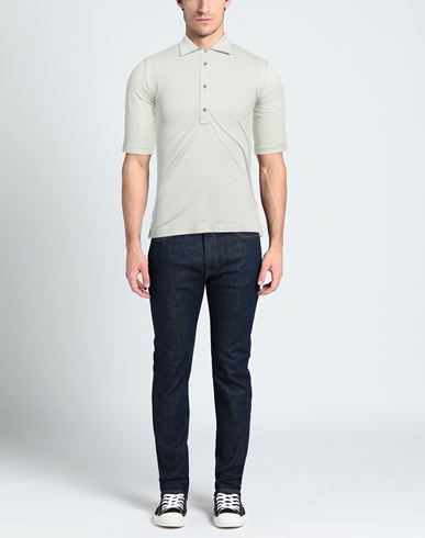 Man Polo shirt Sage green