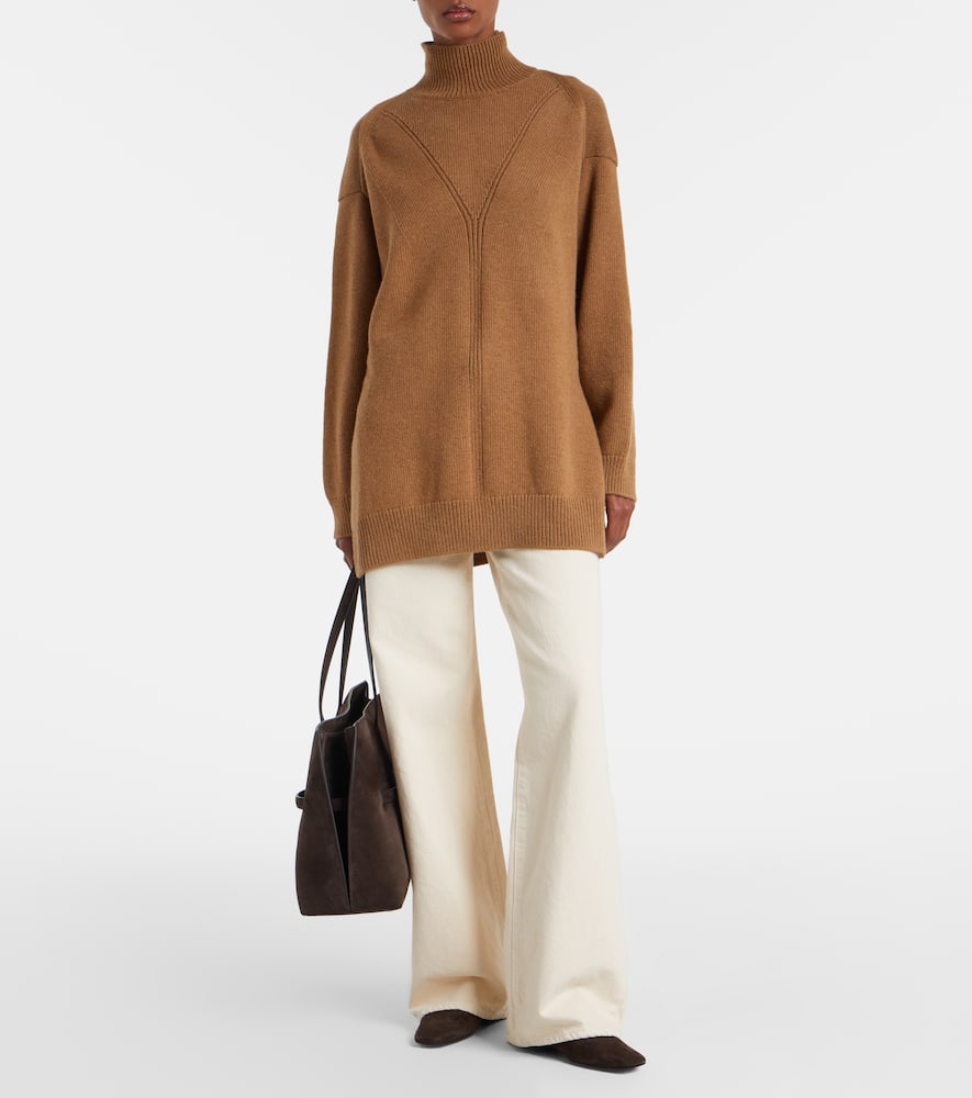 Loletta wool and cashmere turtleneck sweater