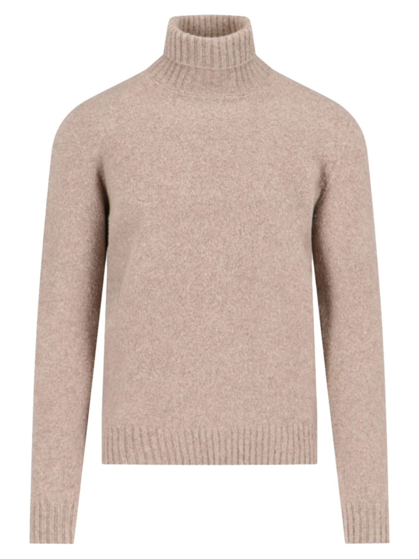 Drumohr - turtleneck knit sweater ribbed cuffs he
