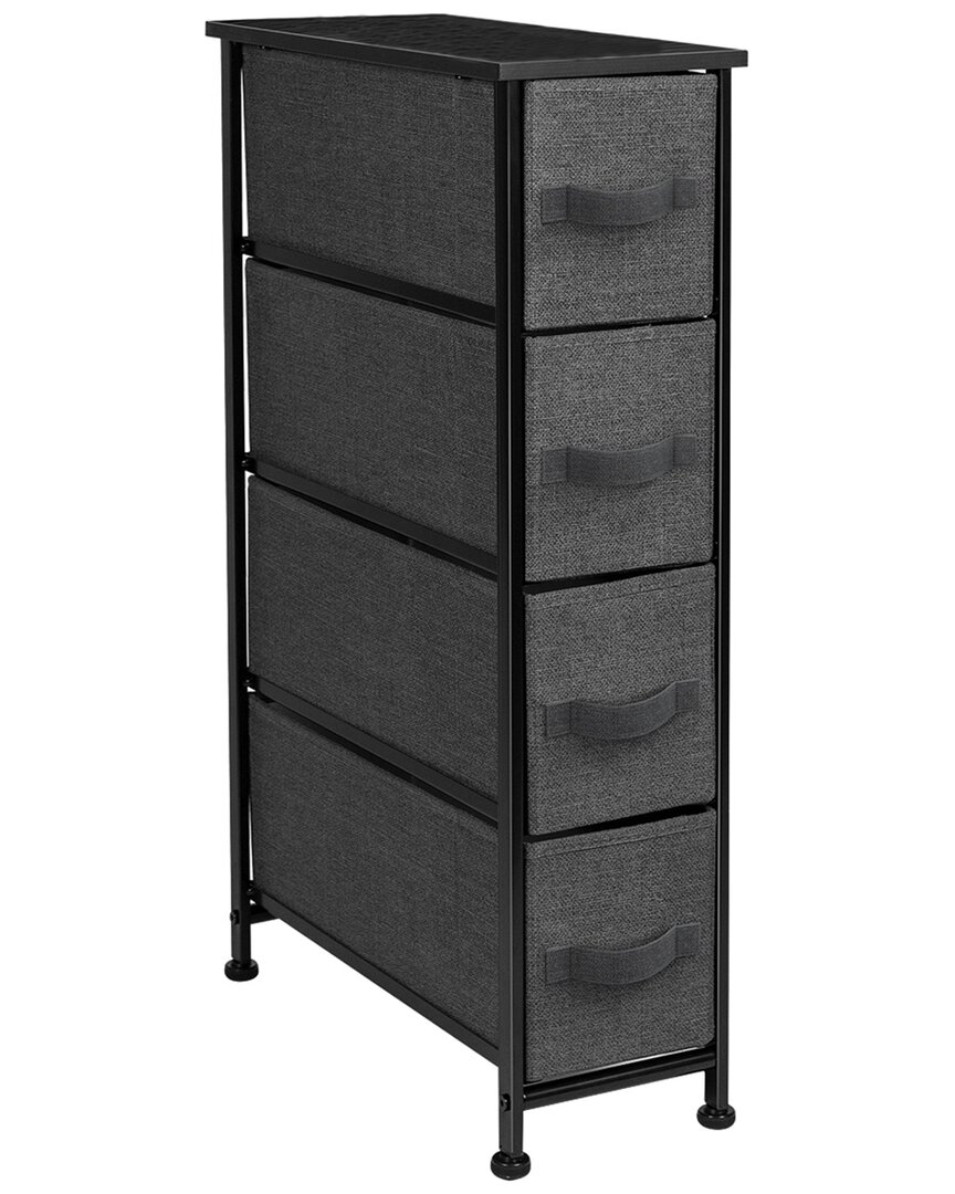 Narrow Dresser Tower With 4 Drawers