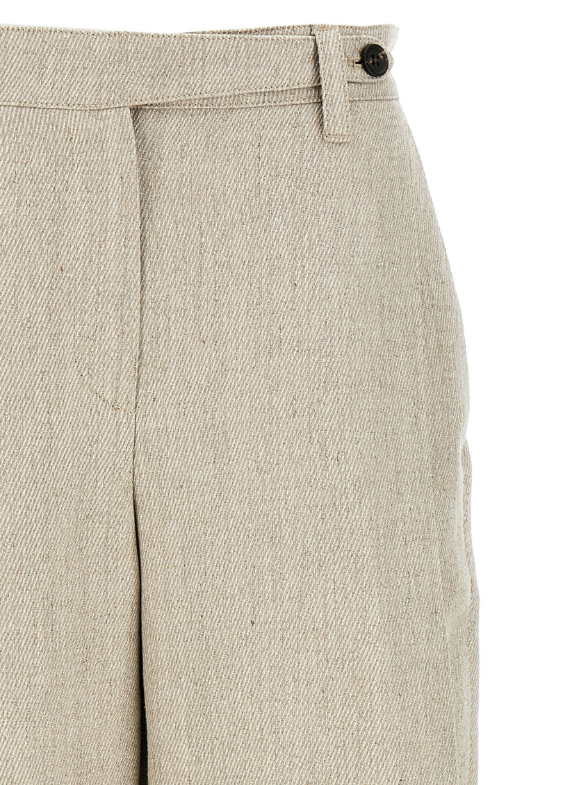 Linen trousers - Neutrals