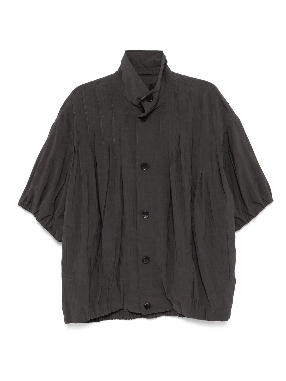 Polydart half-sleeved jacket - Grey