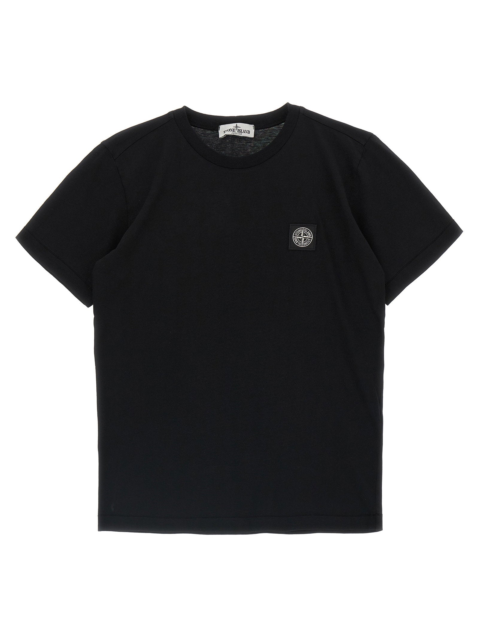 Logo Patch T-Shirt — Black