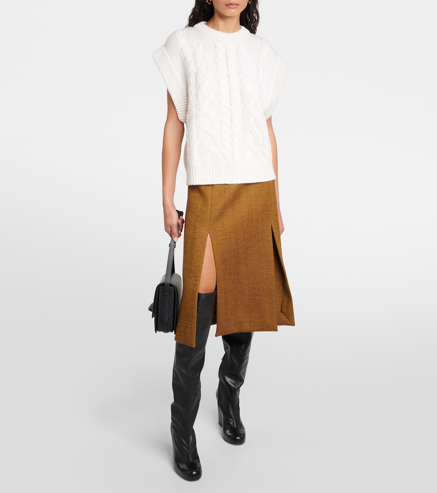 Hayley cashmere vest