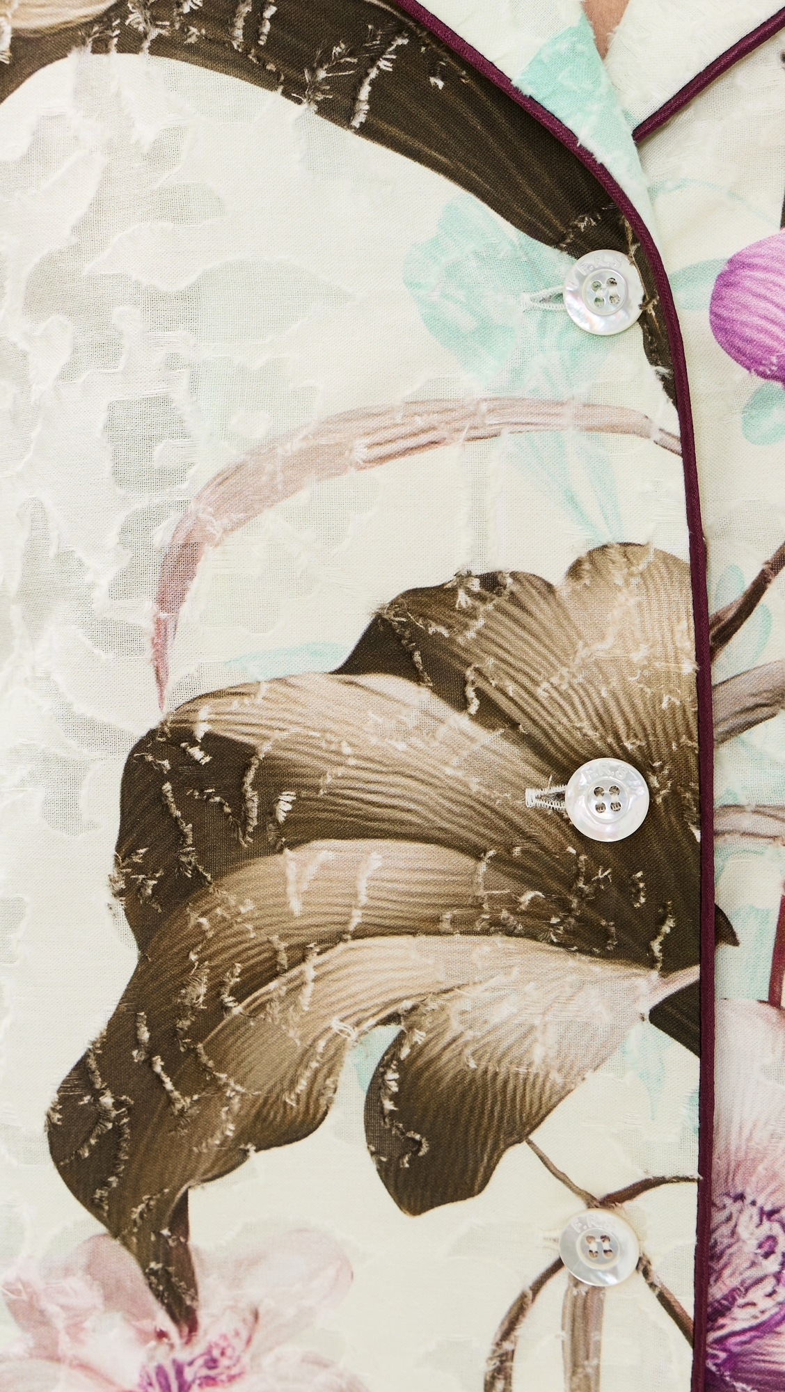 F. R.S For Restless Sleepers Bendis Top Wild Floral Verde