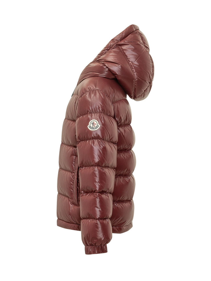 Kids Red Quilted Jacket