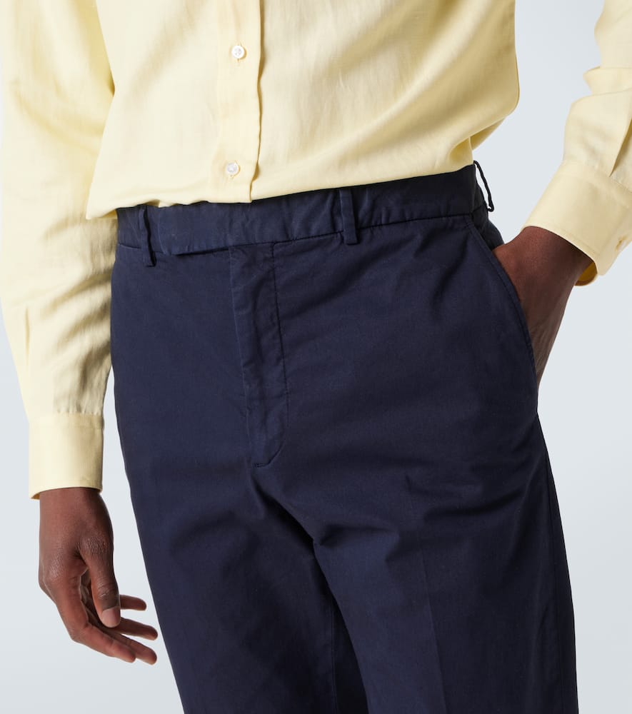 Cotton-blend chinos