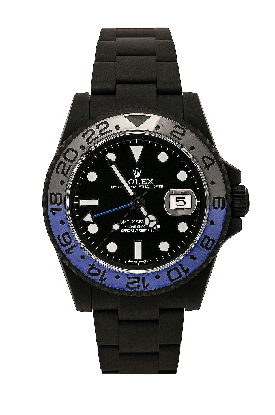 MINDS Rolex GMT Master II in Black - Black.  a