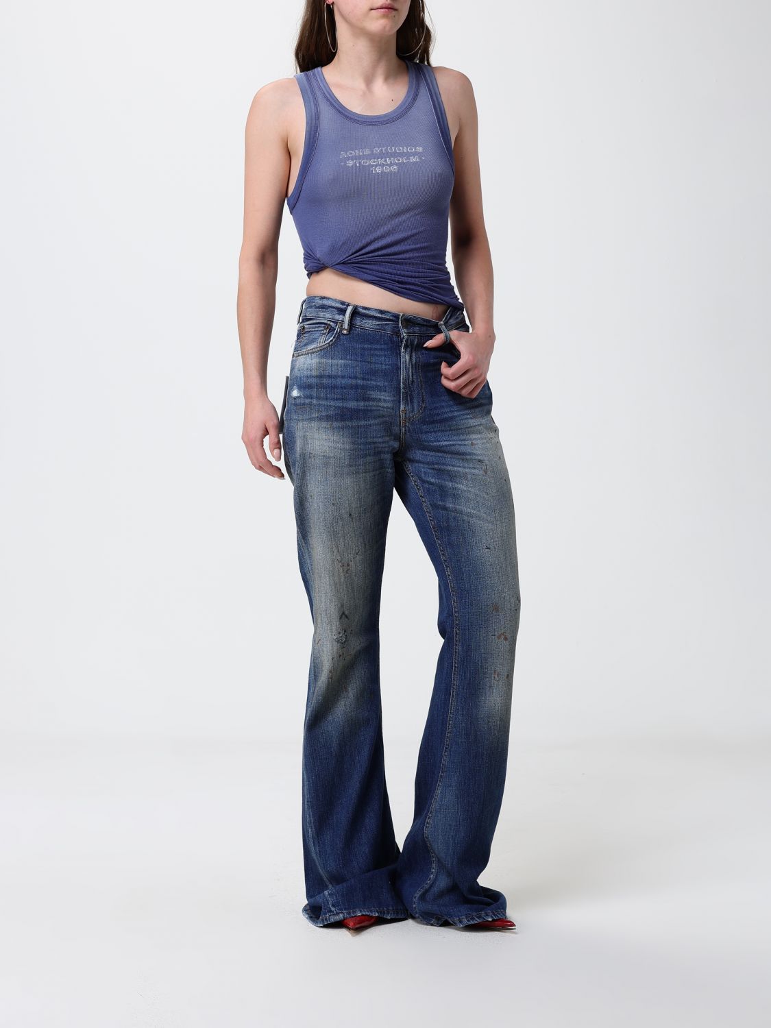 Jeans Woman color Blue