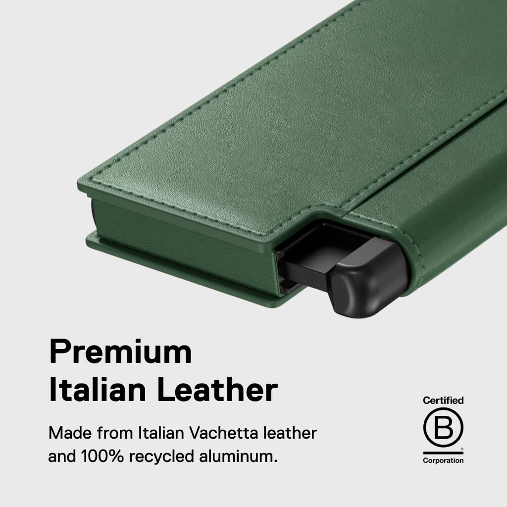 Men's Wallet - Cobalt Blue Pro Premium Slim Men's Wallet Trackable Wallet Leather Smart Wallet RFID Blocking