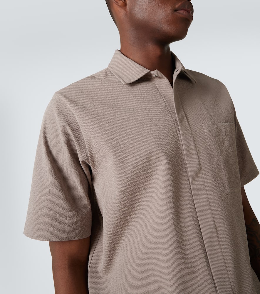 Seersucker shirt