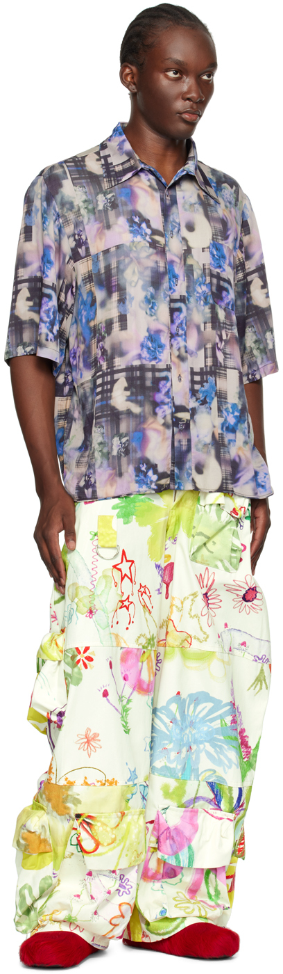 Collina Strada Multicolor Garden Cargo Pants
