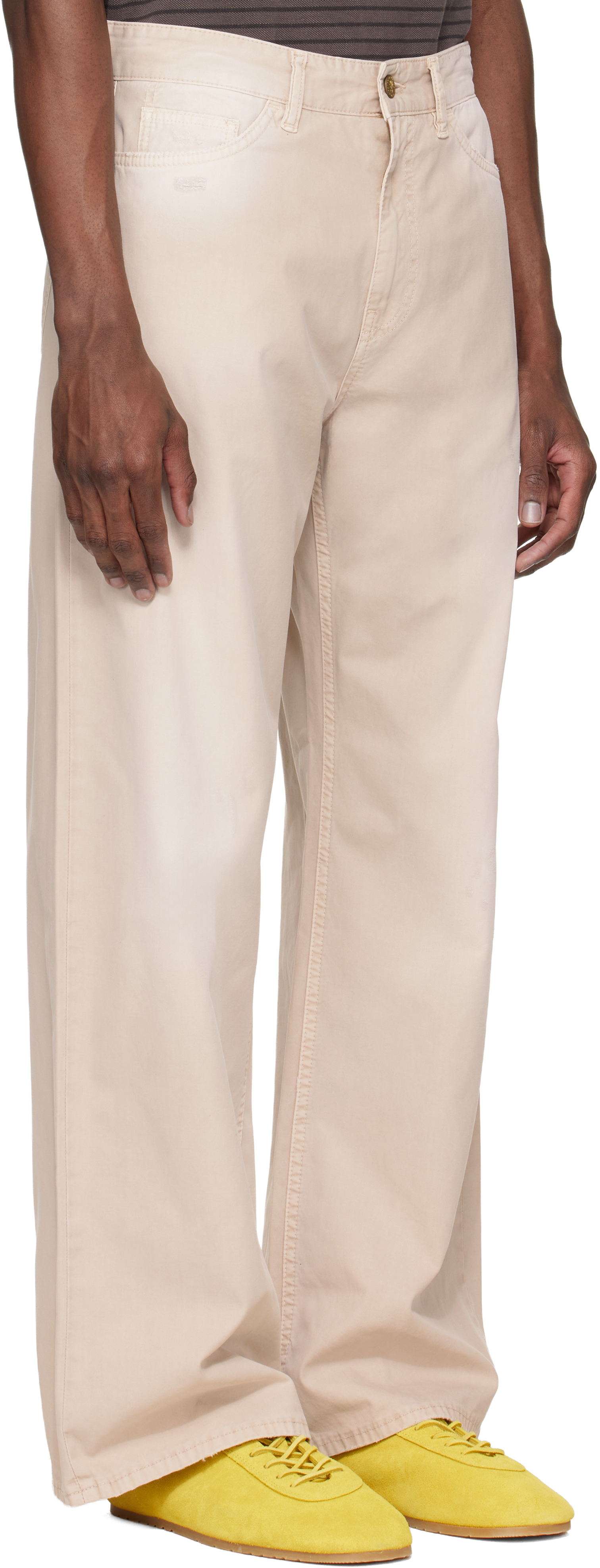 Beige Chino Trousers