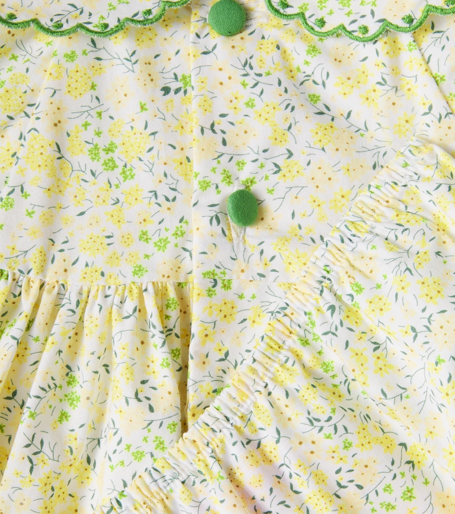 Baby Palma cotton dress and bloomers set