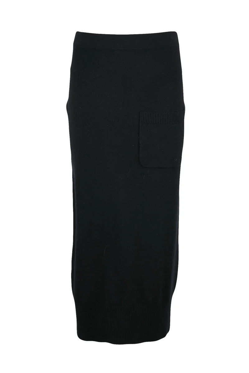 Knit Skirt - Black