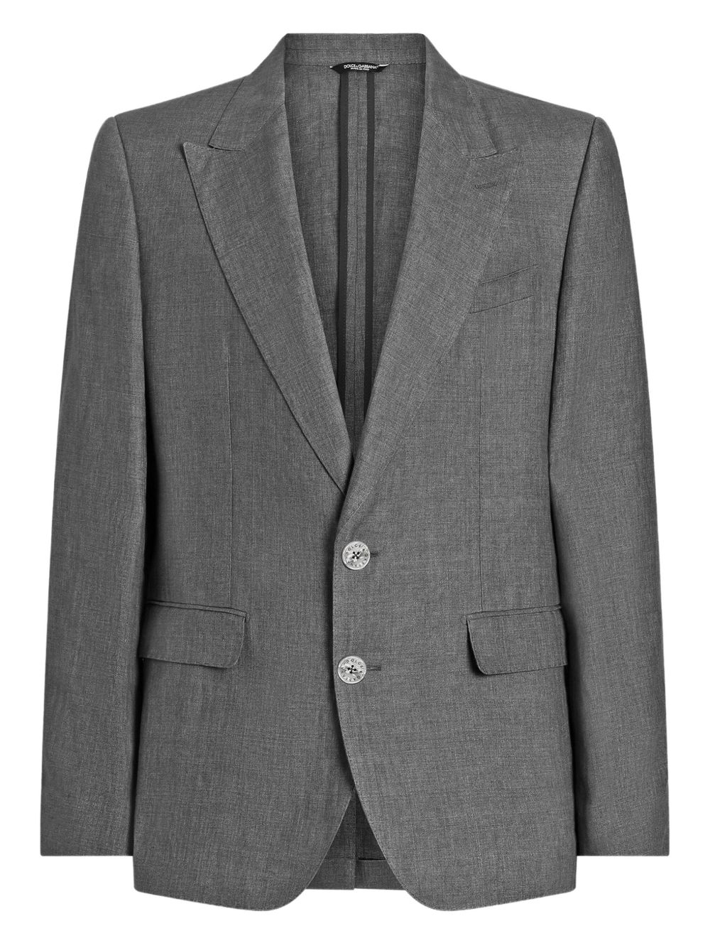 Single-breasted blazer - Grey