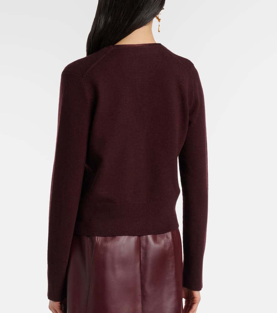 Wool and cashmere-blend cardigan