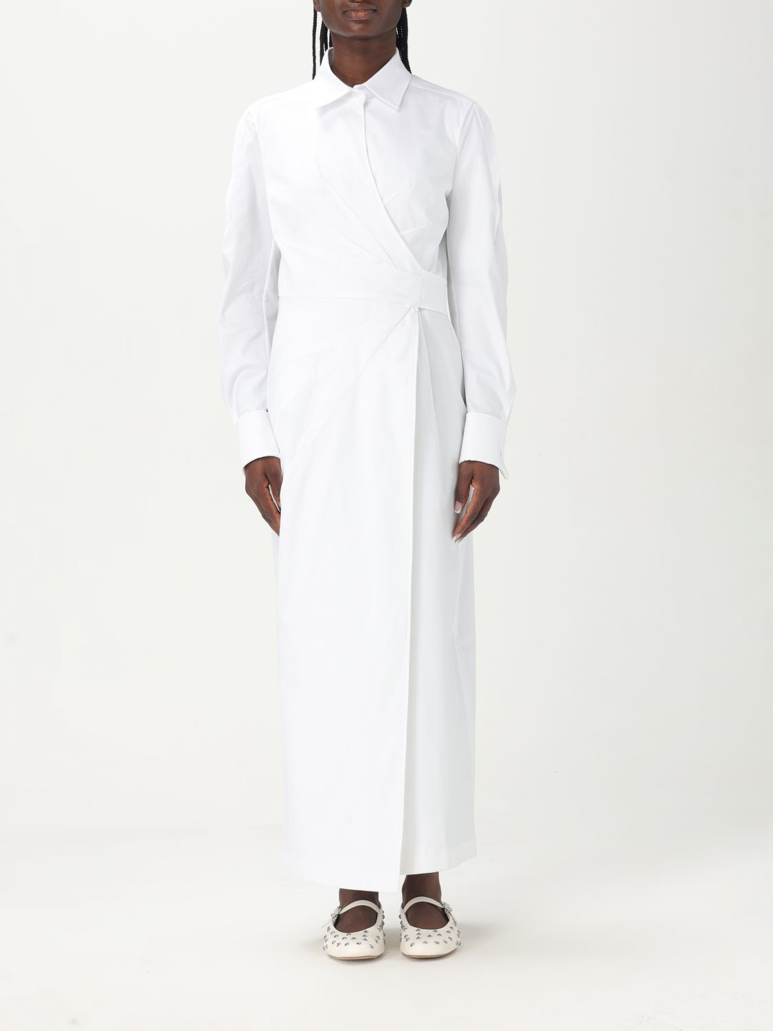 Dress MAX MARA Woman color White