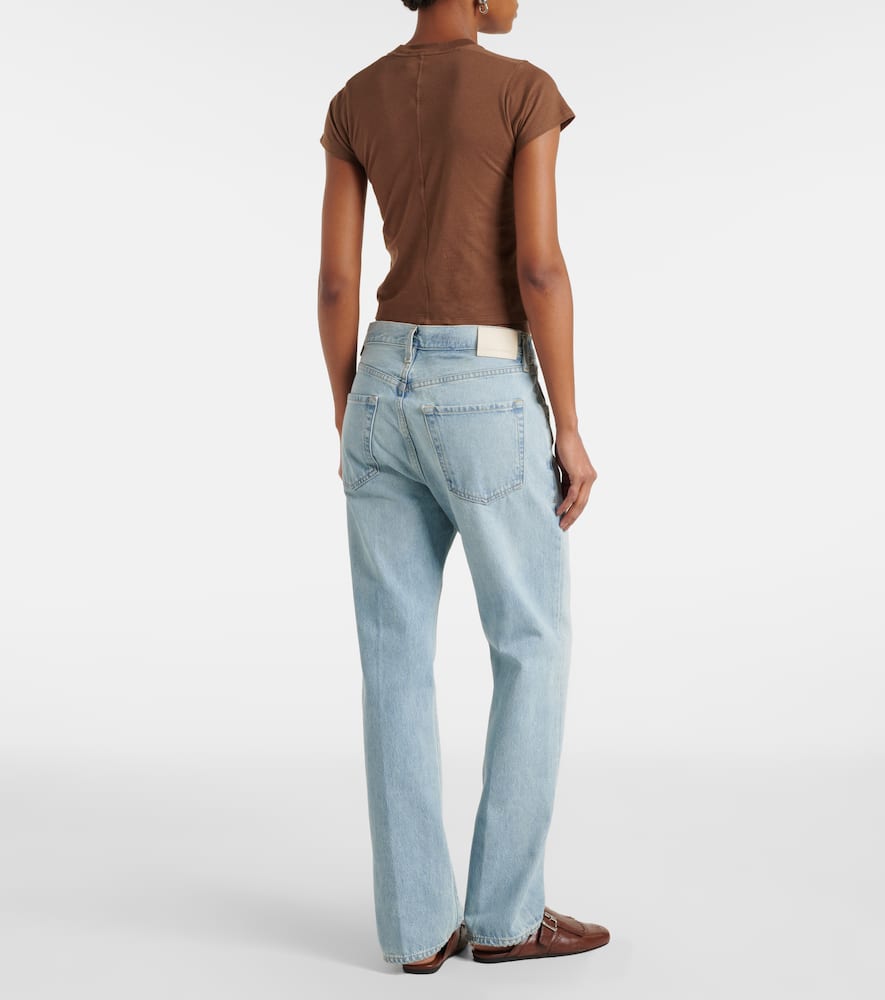 Baretta high-rise straight jeans
