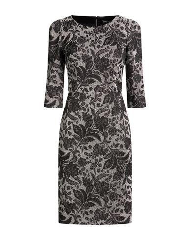 Woman Midi dress Black Size 6 Polyester, Acetate, Viscose, Elastane