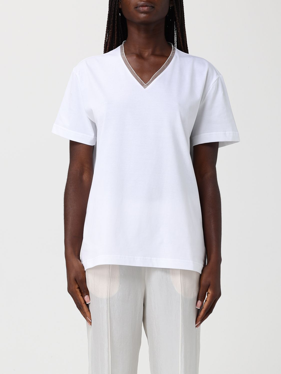 T-Shirt Woman color White
