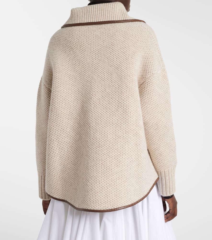 Llewellyn knitted wool jacket