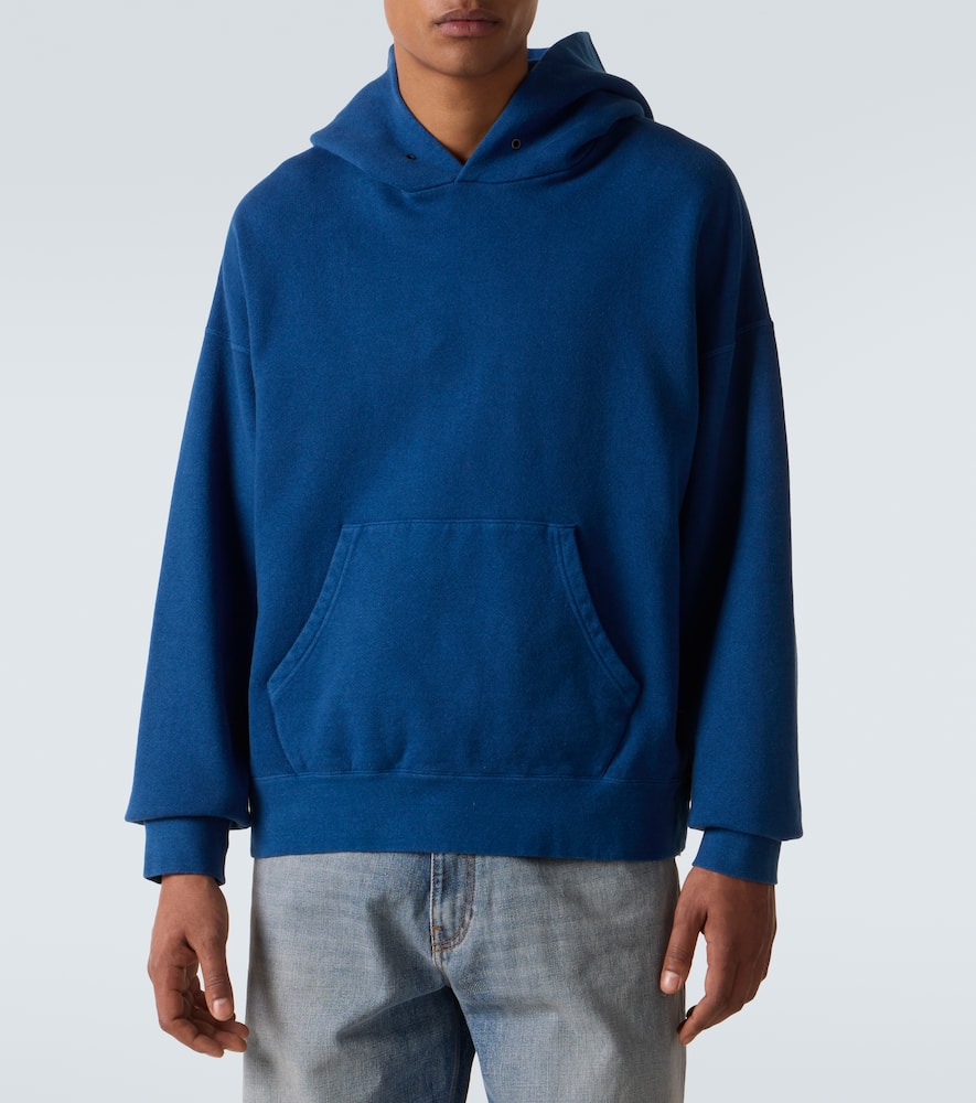 Cotton jersey hoodie