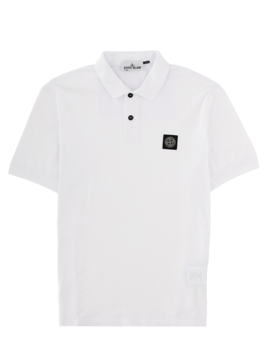 Stone Island - cotton polo shirt