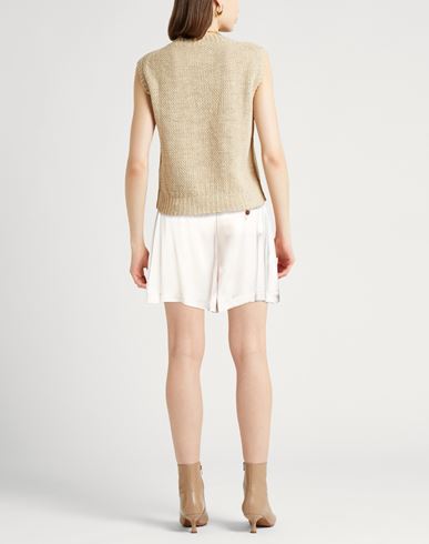Chocolat Woman Shorts & Bermuda Shorts Cream Size 4 Acetate, Viscose