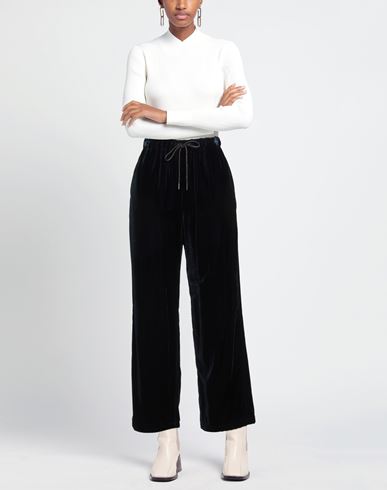 Woman Pants Midnight blue Size M Rayon, Viscose