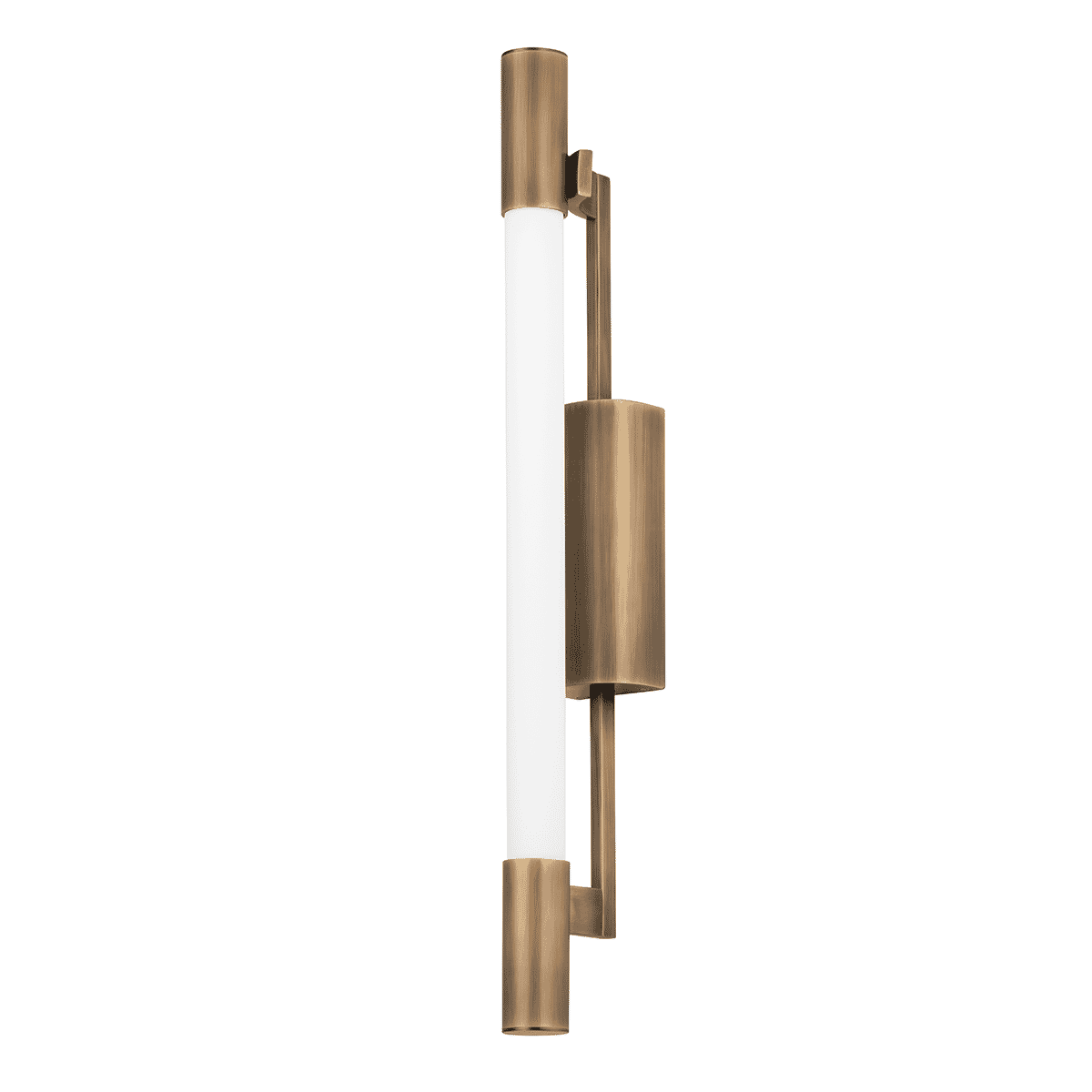 Patina Brass LED Wall Sconce from the Merced Collection