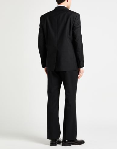 Man Blazer Black Size 36 Wool, Mohair wool
