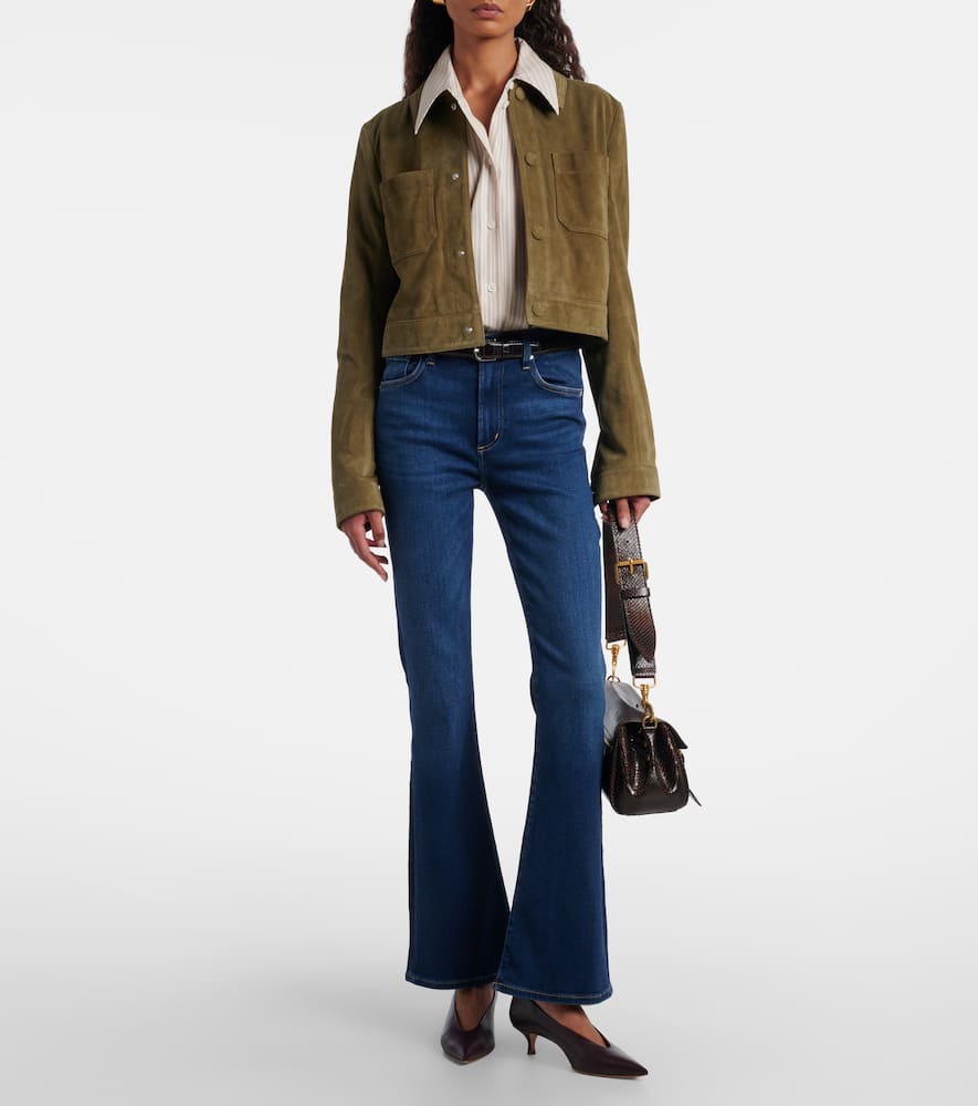 Lilah high-rise flared jeans