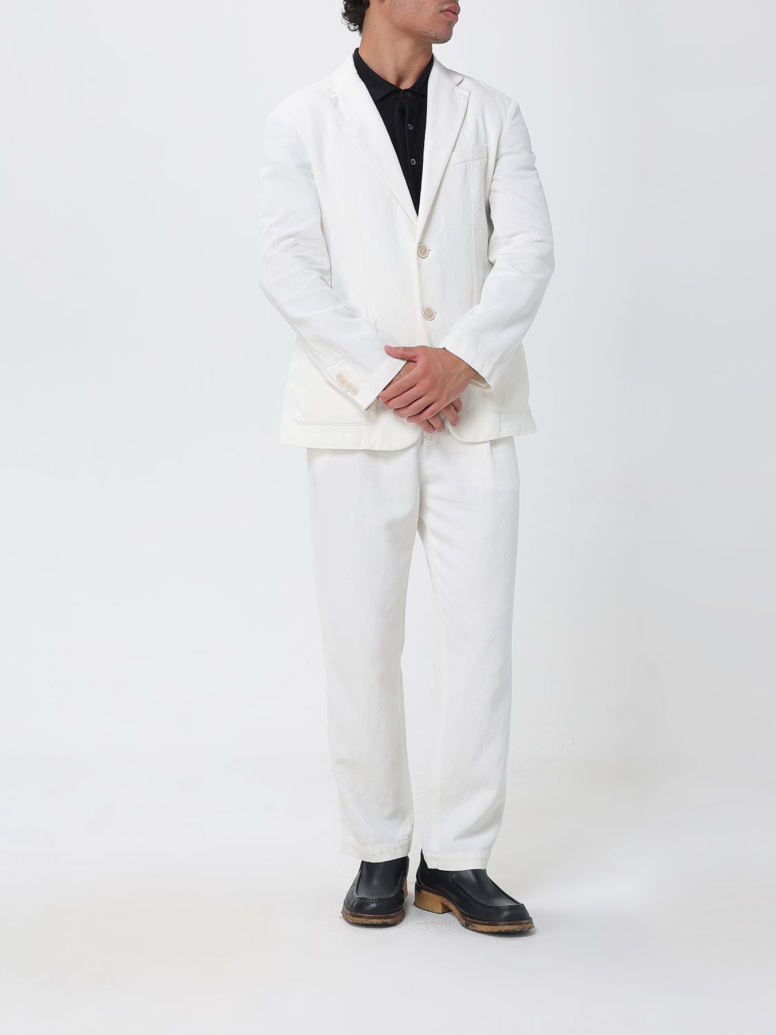 Jacket Men color White