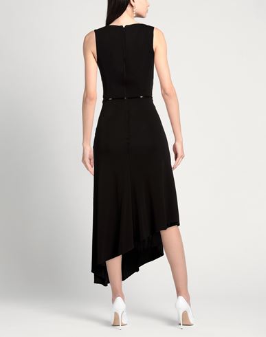 Woman Midi dress Black Size 2 Viscose