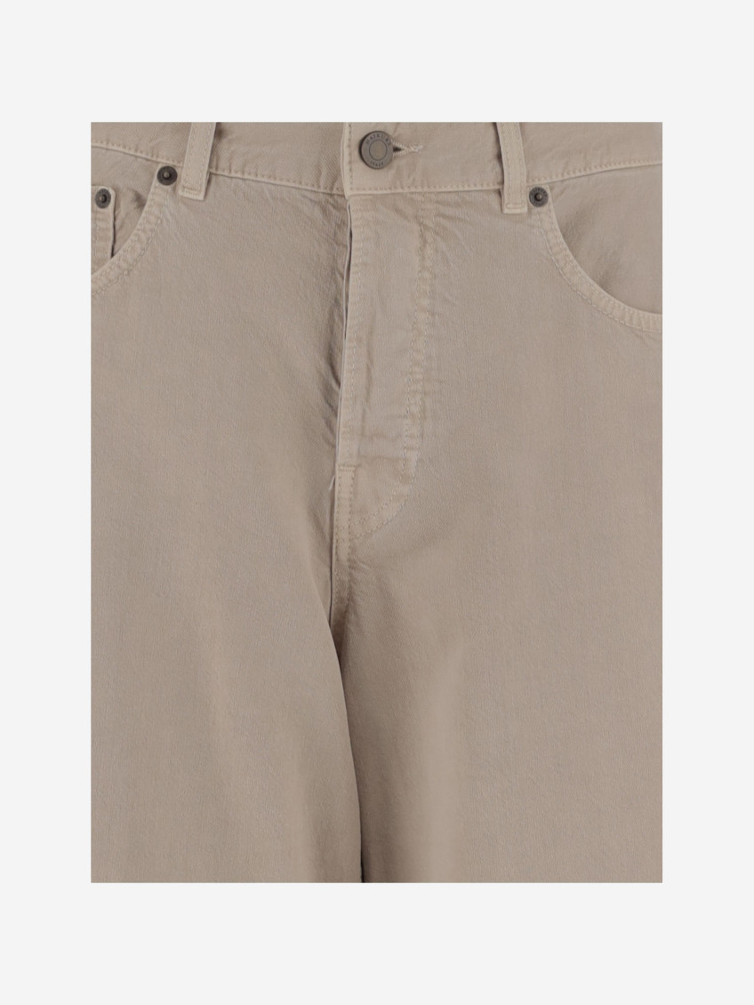Cotton And Linen Jeans