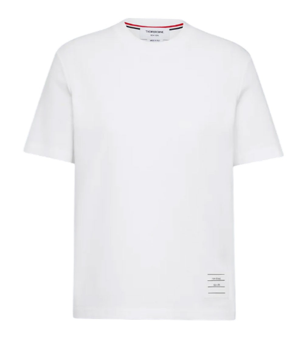 Thom Browne - striped short sleeve t-shirt