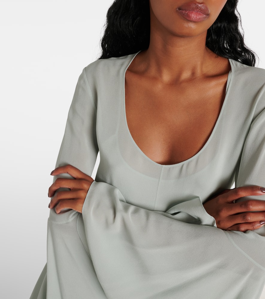 Chloé Silk chiffon minidress