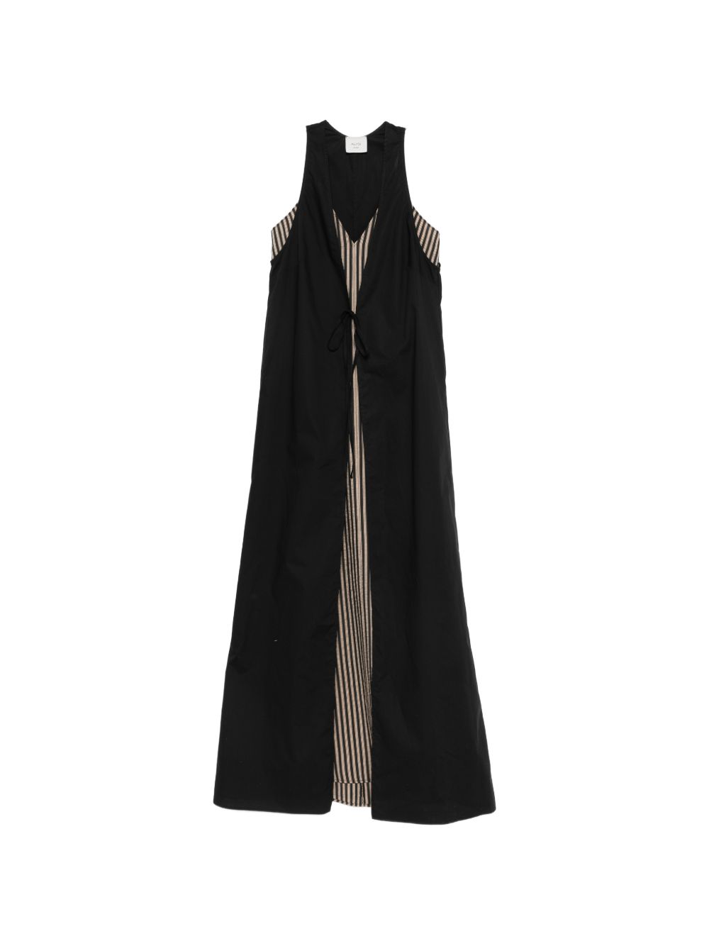 Striped long dress