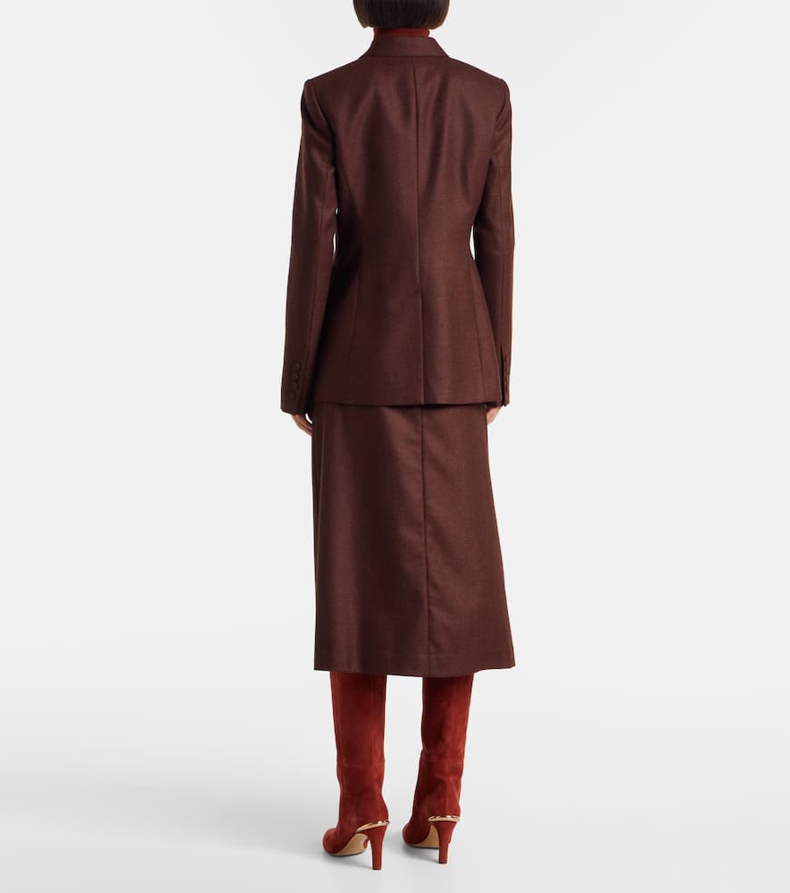 Louisa wool-blend blazer