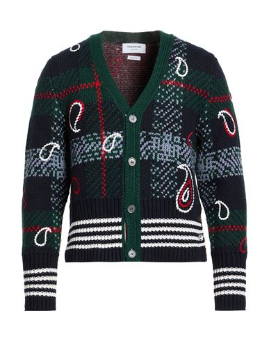 Man Cardigan Dark green Size 0 Cashmere, Wool, Acrylic