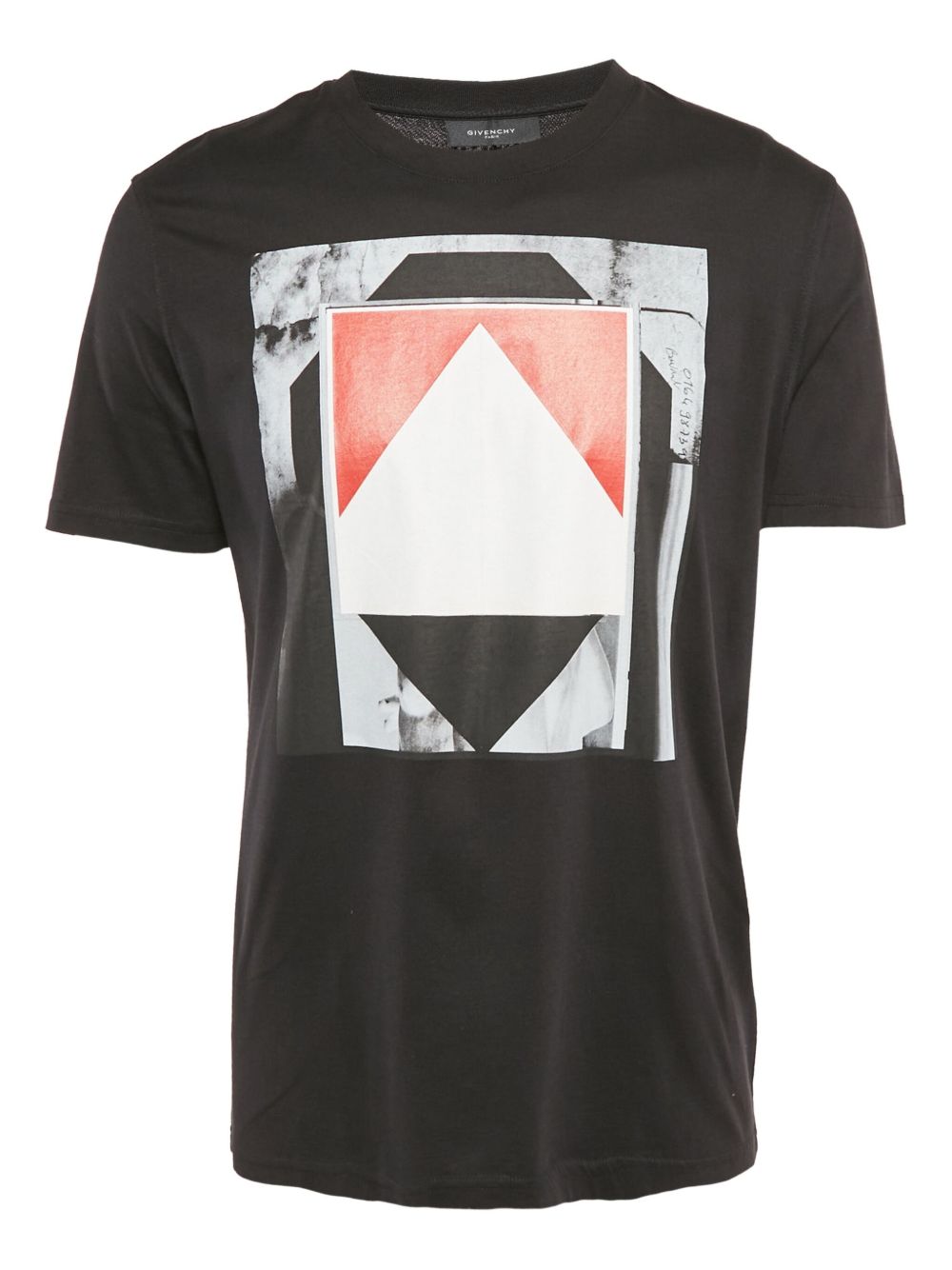 Graphic-print cotton t-shirt - Black