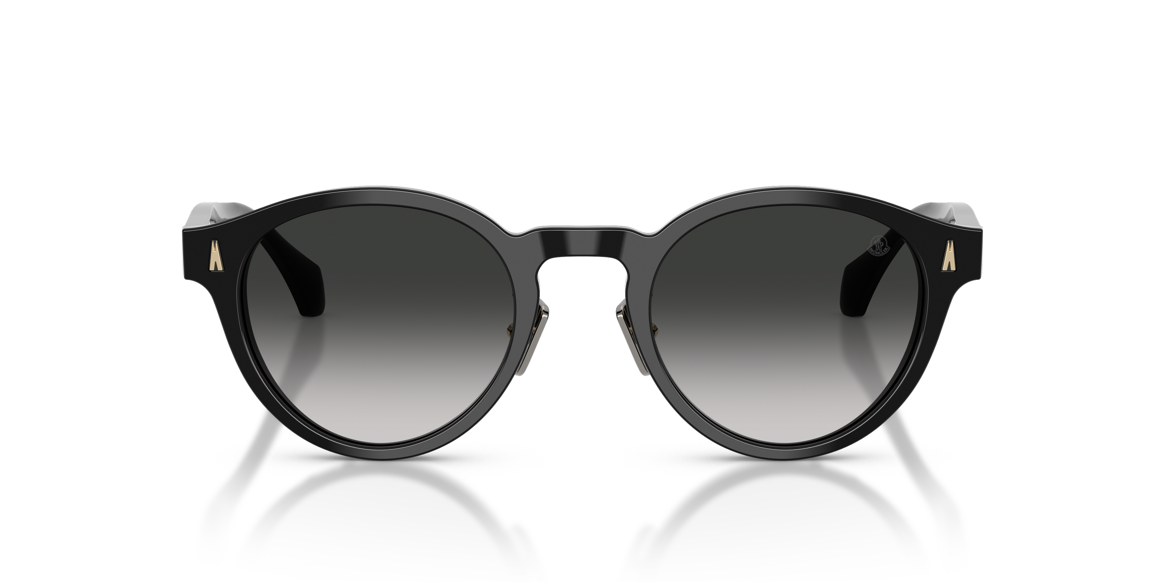 Moncler Unisex Moncler ME6017D EMBER 30013C Gafas de sol Acetato Negro Negro Redonda Normal Matizado