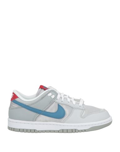 Nike Man Sneakers Light grey Size 10.5 Leather, Textile fibers