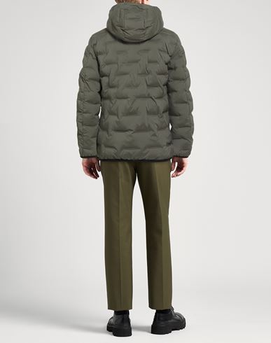 Man Puffer Military green Size 3XL Polyester, Elastane