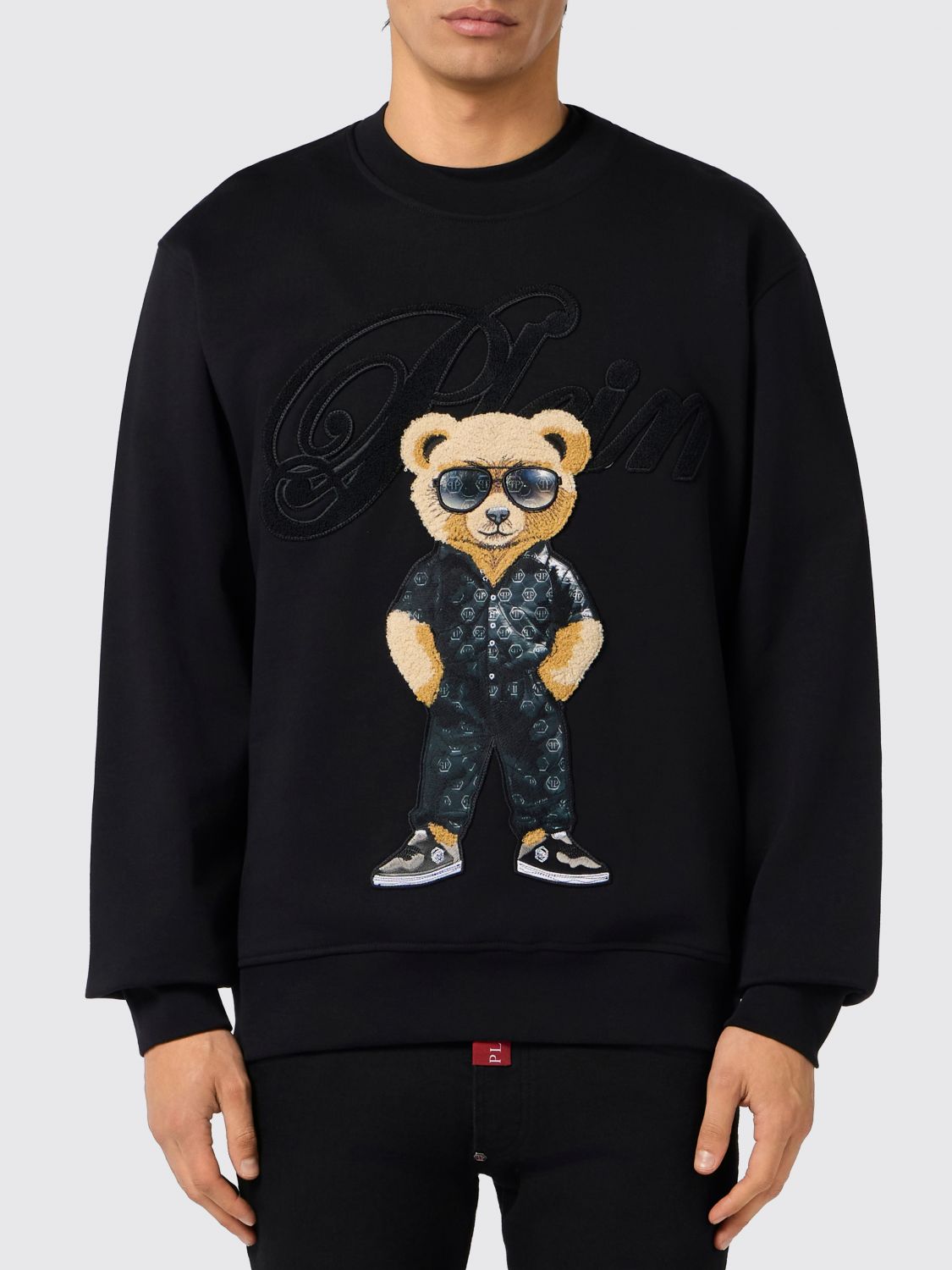 Sweatshirt Men color Black