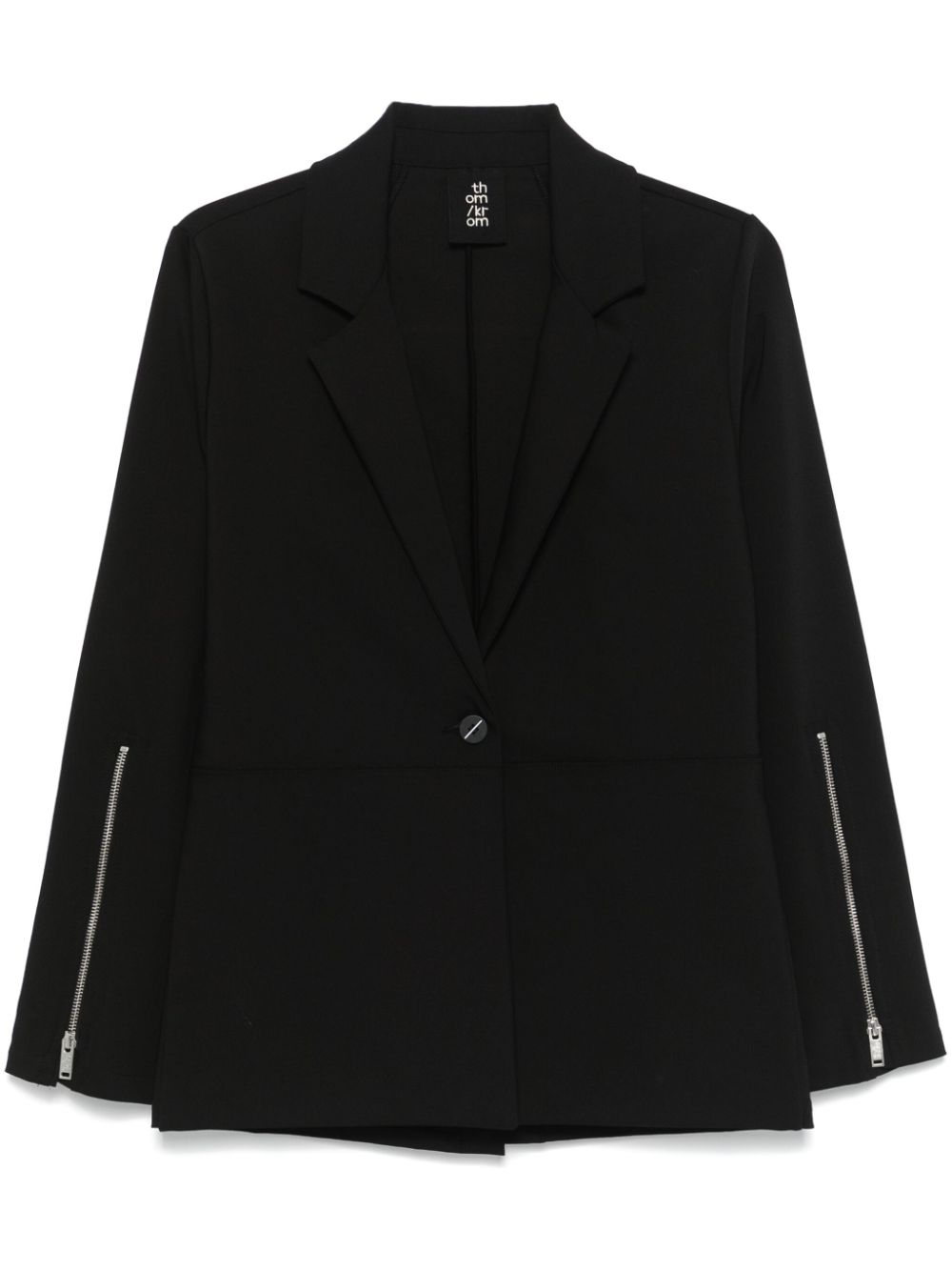 Single-breasted blazer - Black