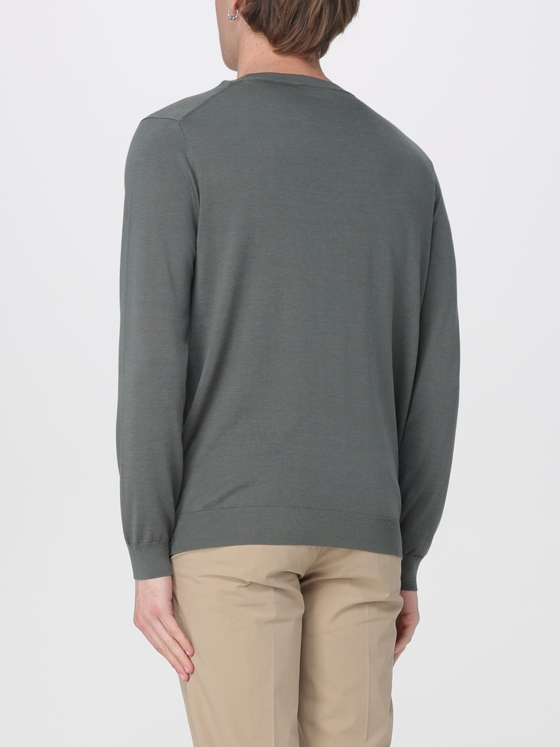 Sweater Men color Green